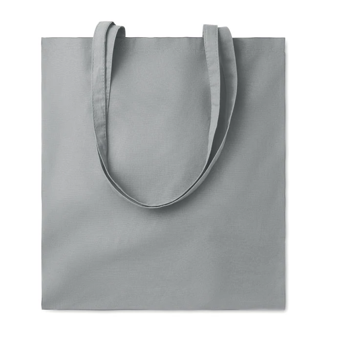 COTTONEL COLOUR + - Pamut bevásárlótáska, 140 g - Szürke