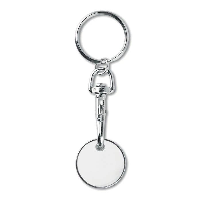 TOKENRING - Érmés kulcstartó (EUR) - Fehér