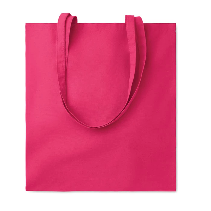 COTTONEL COLOUR ++ - Pamut bevásárlótáska, 180 g - Fukszia