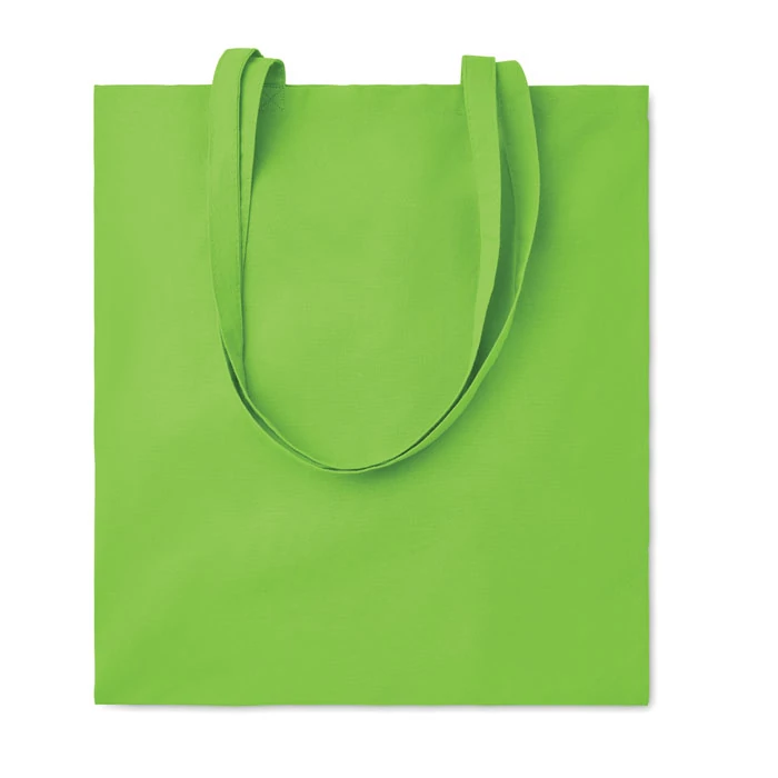 COTTONEL COLOUR ++ - Pamut bevásárlótáska, 180 g - Lime