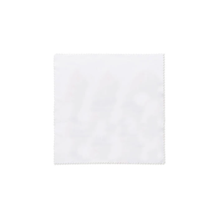 RPET CLOTH - RPET törlőkendő, 13x13 cm - Fehér