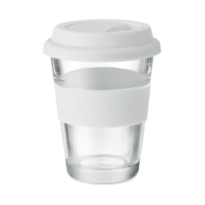 ASTOGLASS - Üveg pohár, 350 ml - Fehér