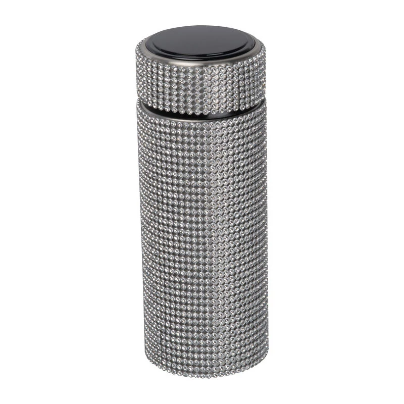Kisméretű ivópalack strasszkövekkel, 350 ml