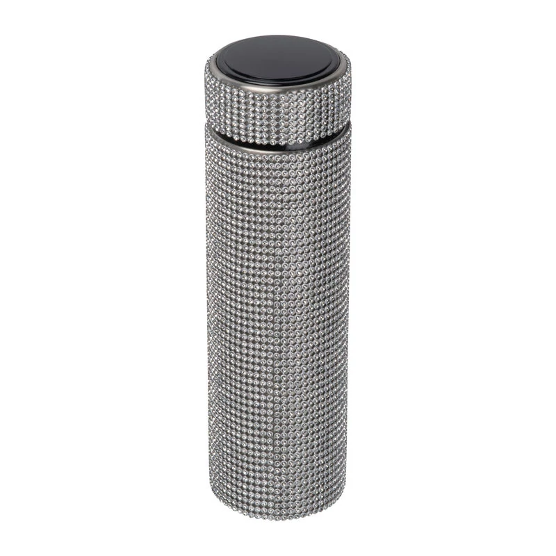 Nagyméretű ivópalack strasszkövekkel, 500 ml