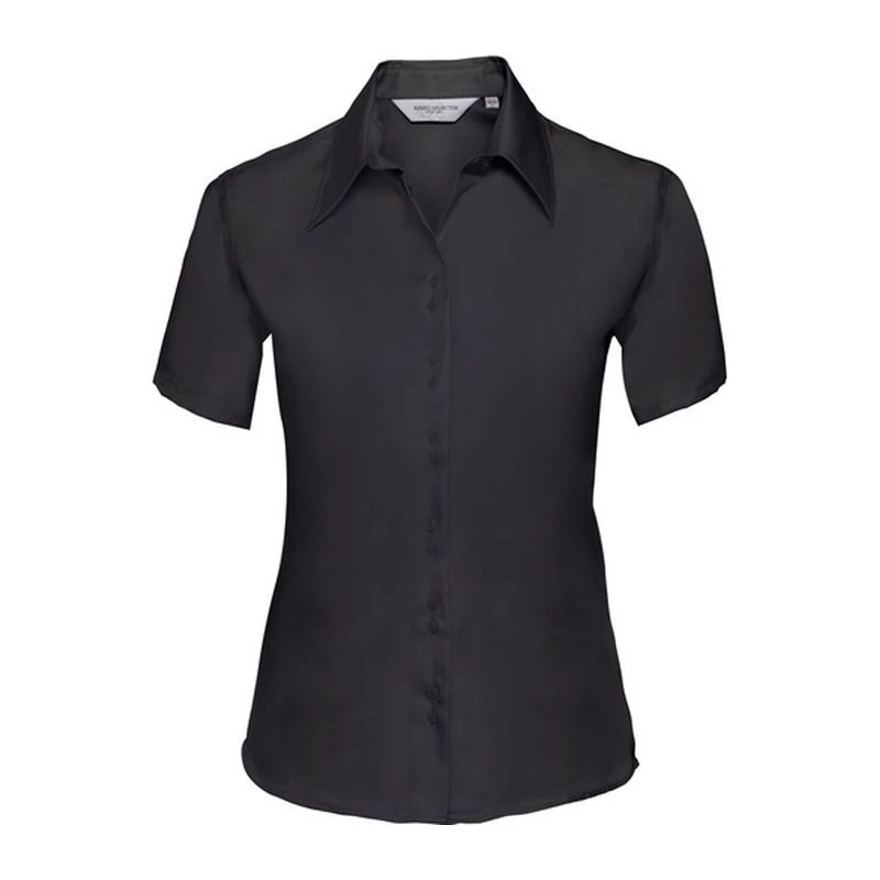 Russell Non-iron ladies blouse short-sleeve