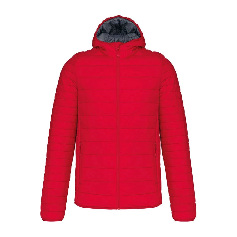MEN'S LIGHTWEIGHT HOODED PADDED JACKET