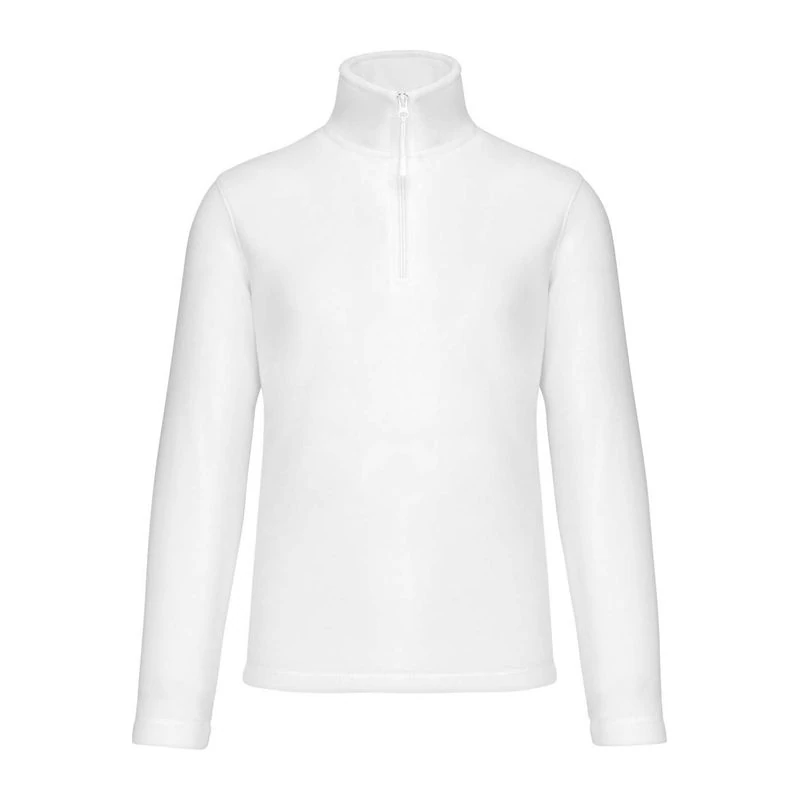 ENZO - ZIP NECK MICROFLEECE JACKET