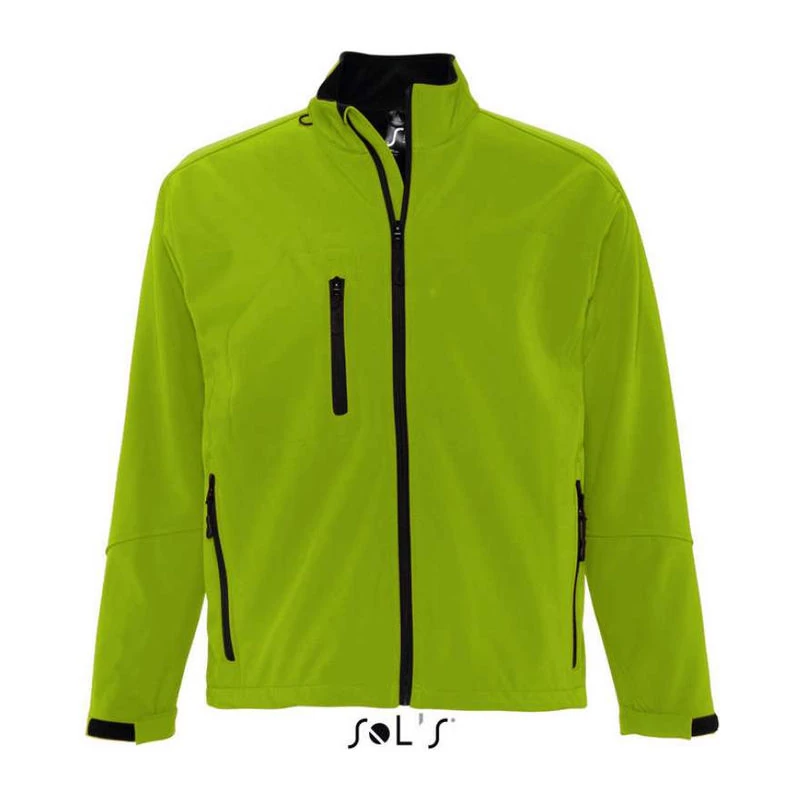 RELAX MEN'S SOFTSHELL ZIPPED JACKET