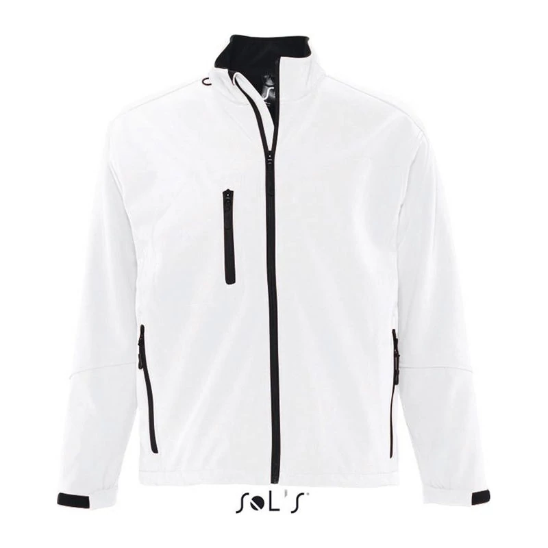 RELAX MEN'S SOFTSHELL ZIPPED JACKET