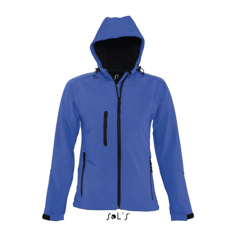 REPLAY WOMEN’S HOODED SOFTSHELL