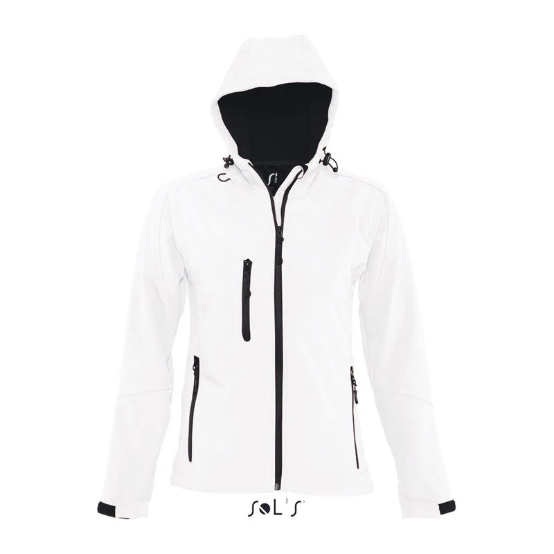 REPLAY WOMEN’S HOODED SOFTSHELL