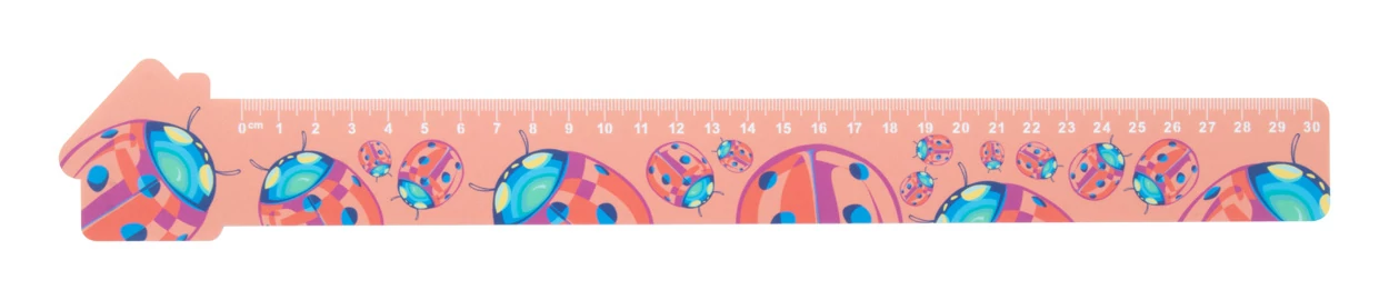 Couler 30 - ház formájú vonalzó, 30 cm