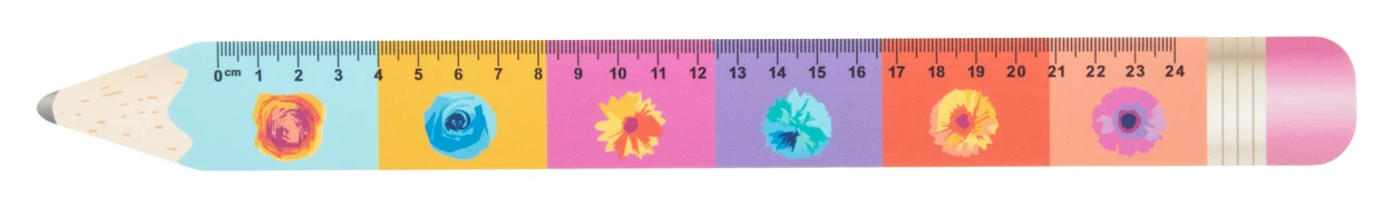 Sharpy 24 - ceruza formájú vonalzó, 24 cm