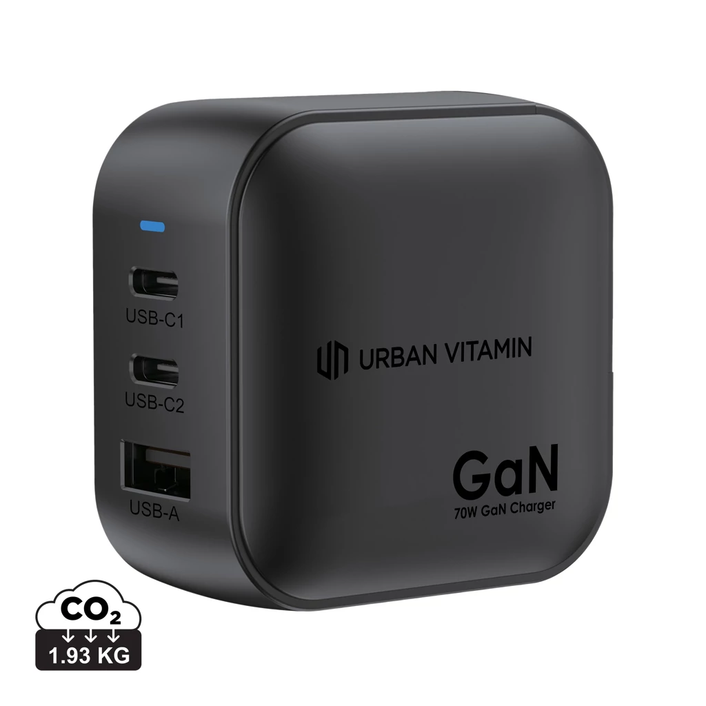 Urban Vitamin Santa Cruz RCS újrah. műanyag 70W-os GAN töltő