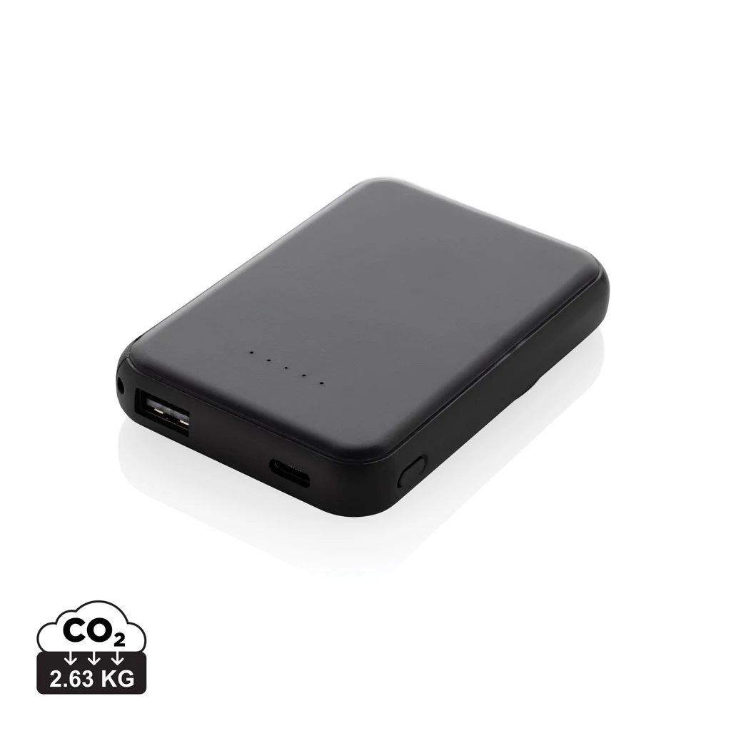 Stellar RCS újrah. műanyag 5000 mAh 5W mágneses powerbank
