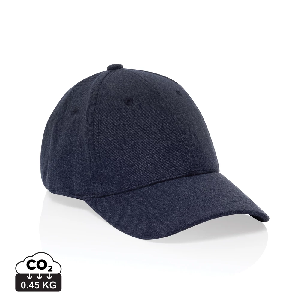 Milo AWARE™ újrah. heather 6 paneles baseball sapka, 200 gr