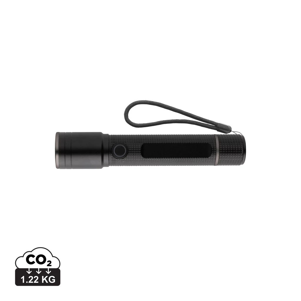 Gear X RCS újrahaszn. alumínium USB újratölthető zseblámpa