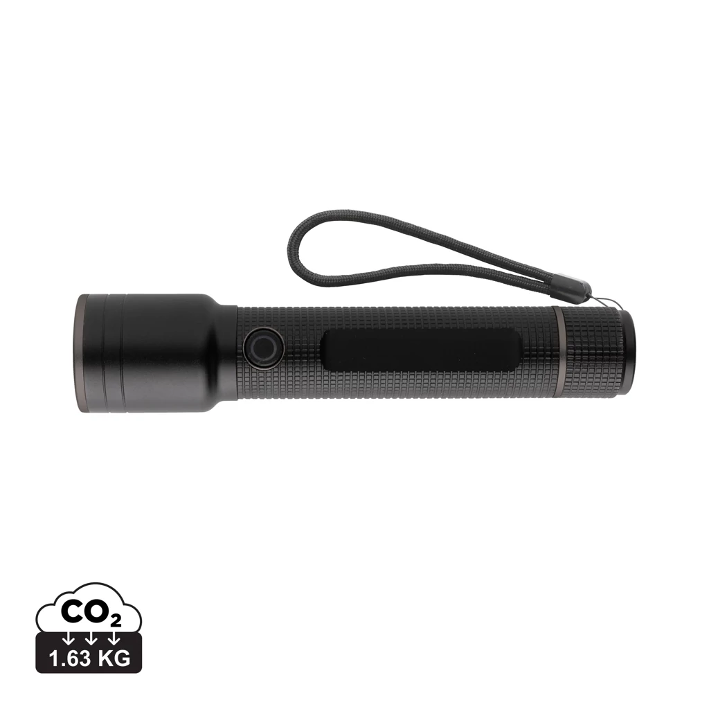 Gear X RCS újrah. alumínium USB újratölthető zseblámpa nagy